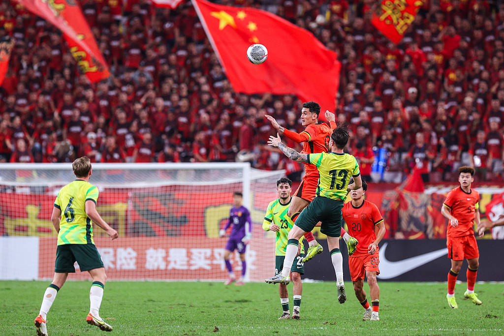 世界杯2026南美洲外围赛_U23亚预赛-破门乏术场面沉闷 U22国足0-0澳大利亚小组第二出线