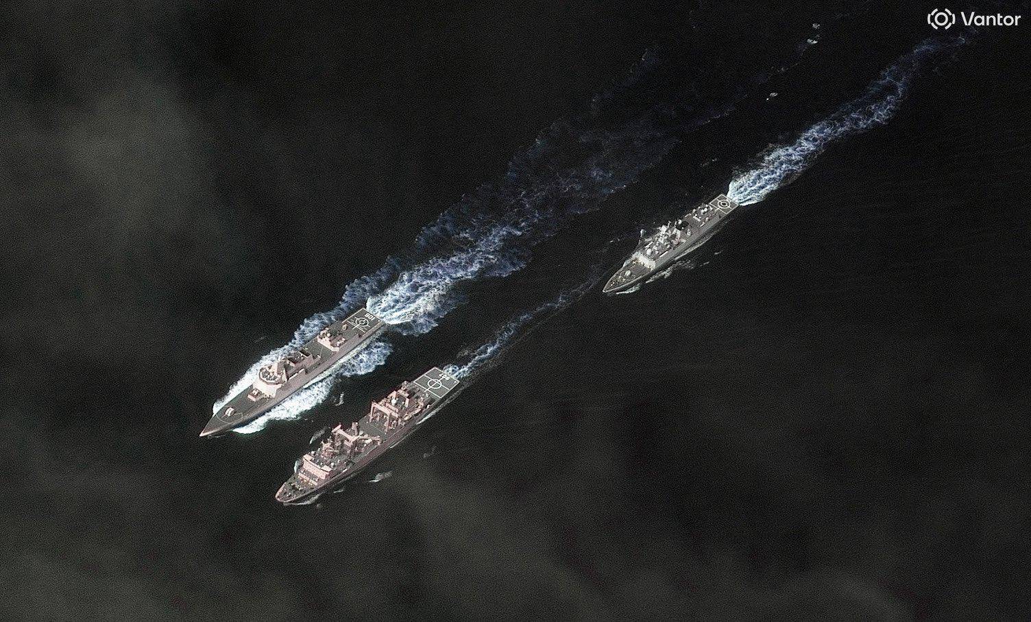 巴西足球世界杯_直-20T都拍到了!美国卫星秀精度巴西足球世界杯,监视中国075舰,7万吨直奔澳洲